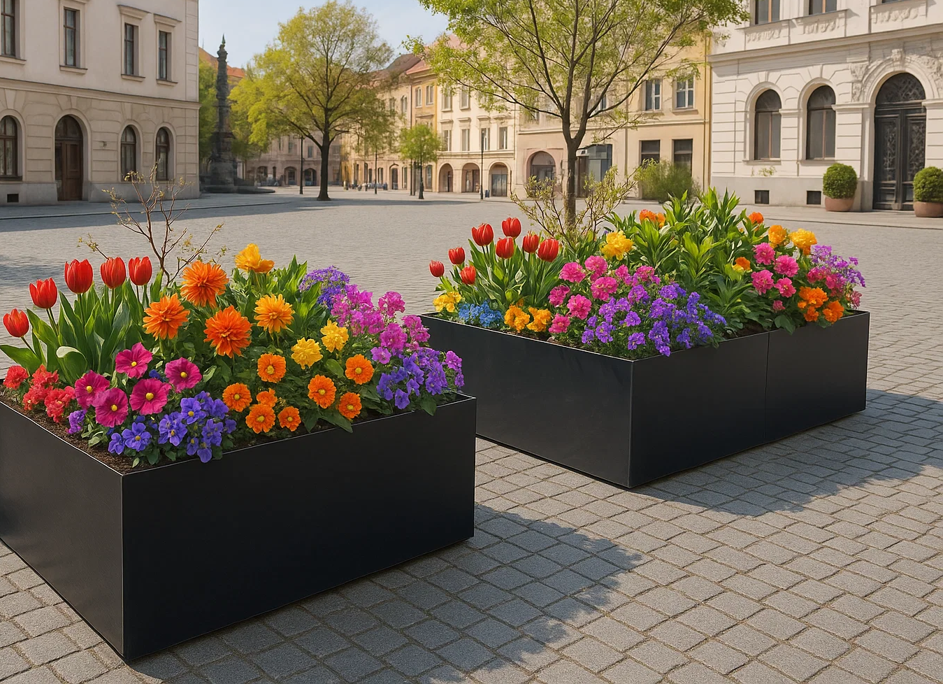 Čtvercový truhlík